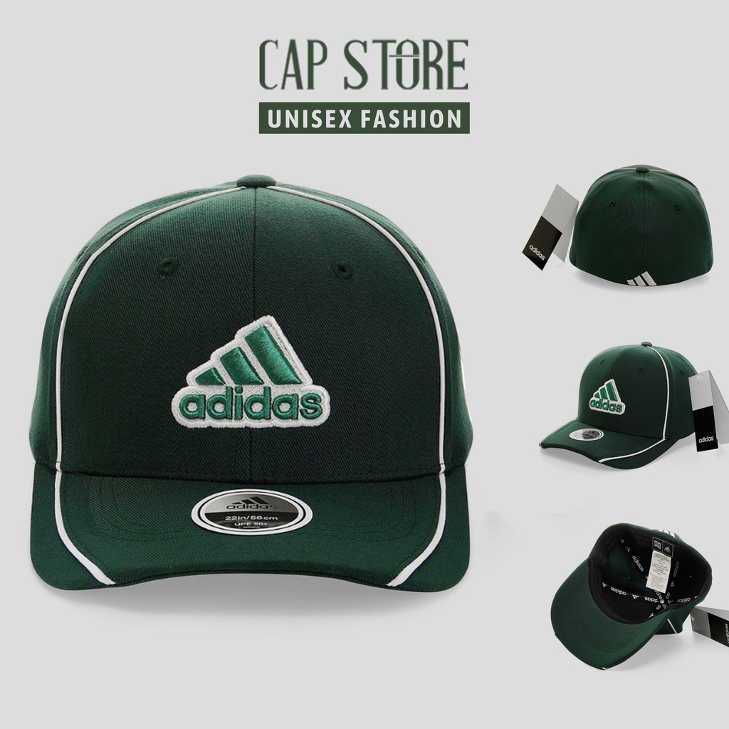 Mũ nón adidas bít đuôi Full box - Nón xuất khẩu thời trang unisex ôm đầu cao cấp Hàn Quốc form thể thao Capstore [AD.10]