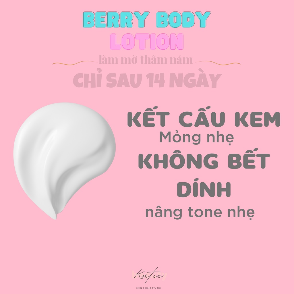 Kem dưỡng body Berry Body Lotion | KATIEBEAUTY