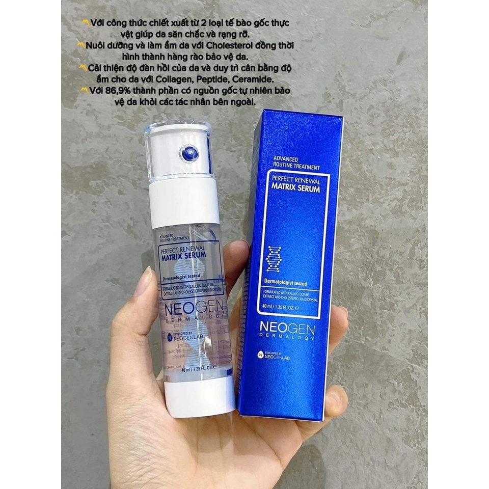 NEOGEN Perfect Renewal Matrix Serum-giúp da săn chắc, rạng rỡ