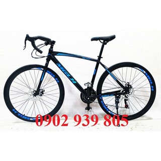 Xe đạp thể thao road mglh 700c gidong tay lái cong