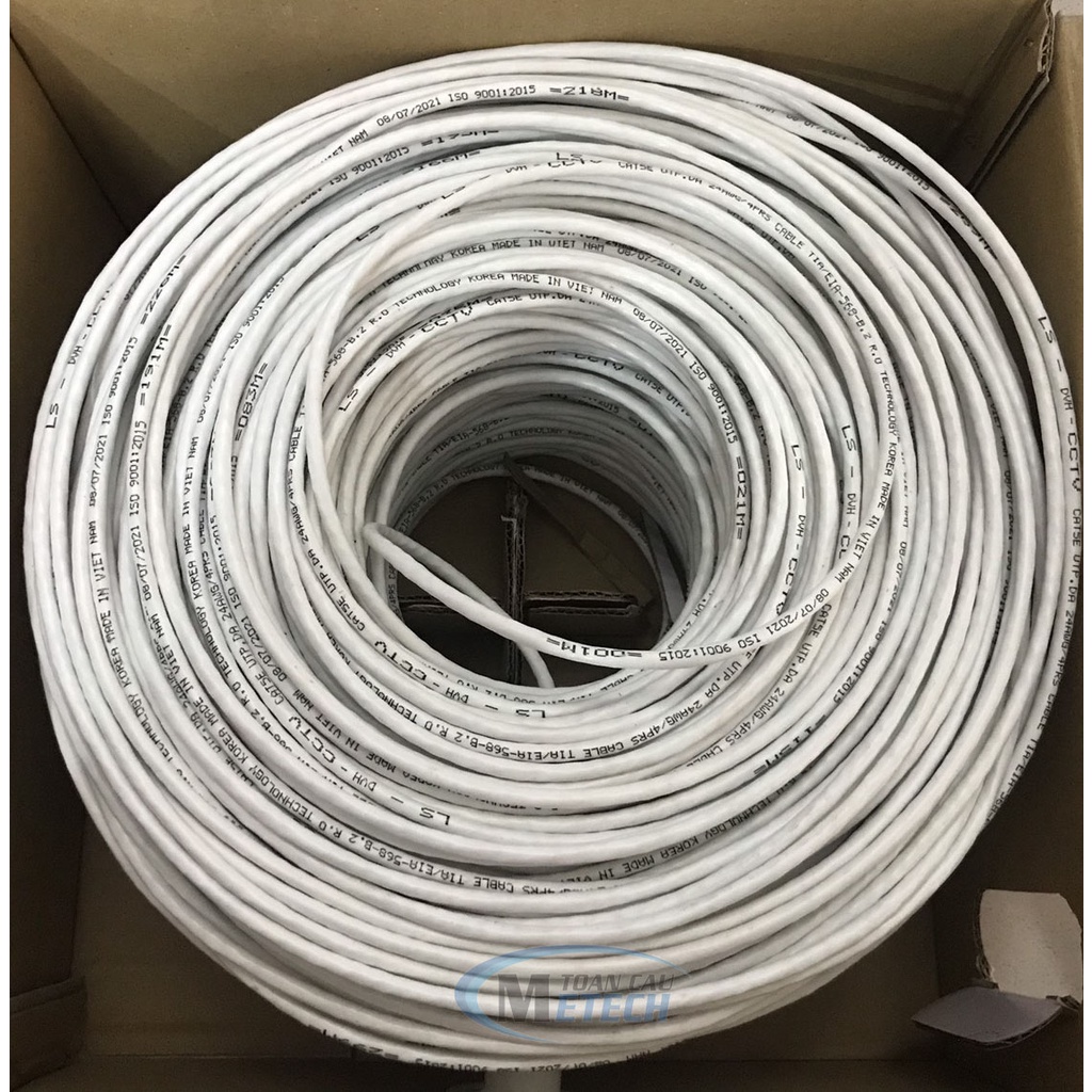 Dây mạng cat5 bấm 2 đầu miễn phí