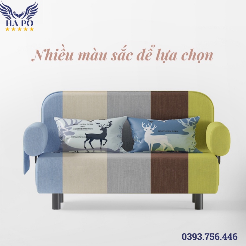 Ghế Sofa Giường Gấp Gọn HP67 Và Mở Ra Thành Giường, Sofa Bed Ghế Gập Thành Giường Chịu Tải 160kg | BigBuy360 - bigbuy360.vn