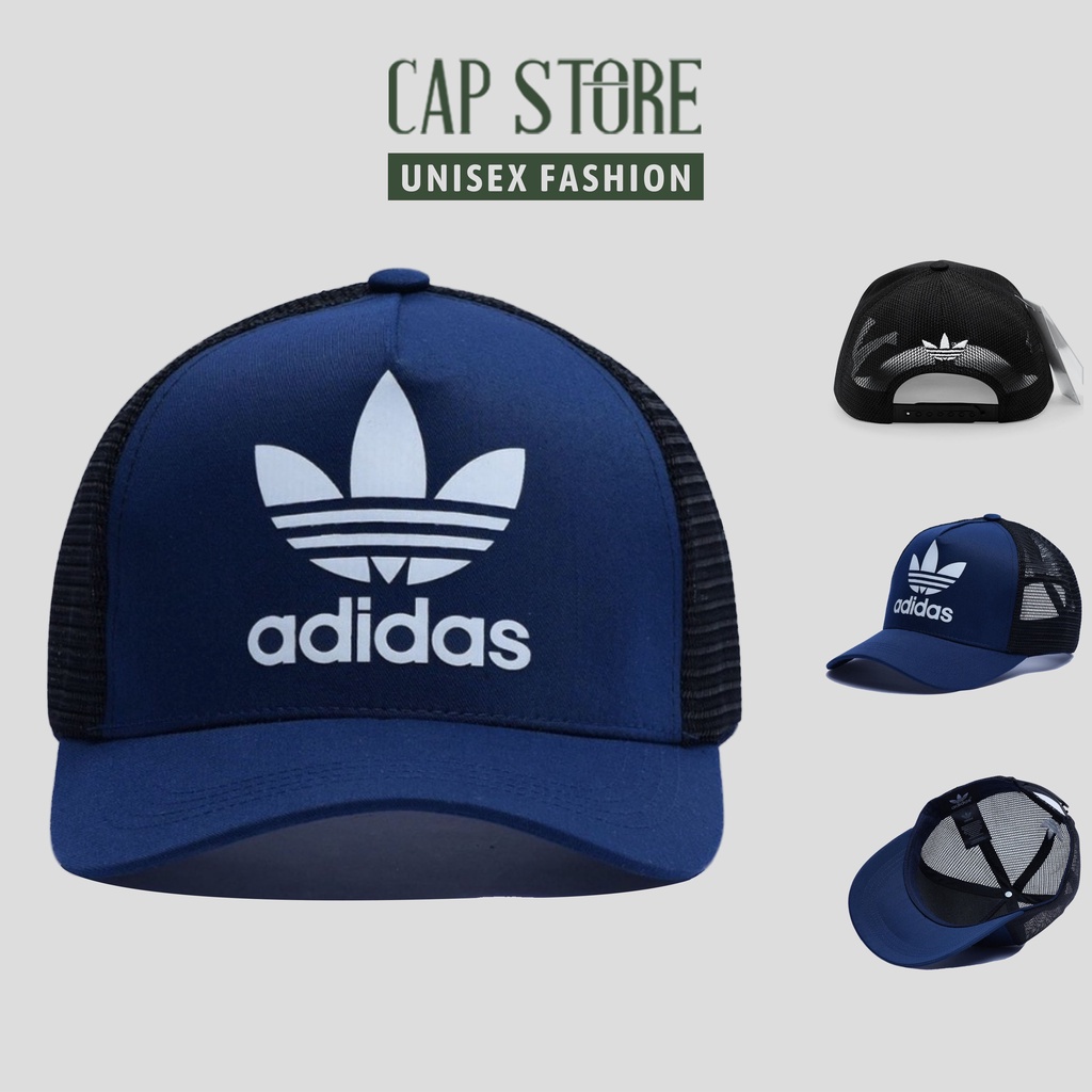 Nón Adidas kết lưới Fullbox - Mũ lưỡi trai adidas nam nữ phong cách unisex thời trang Hàn Quốc ulzzang cao cấp Capstore
