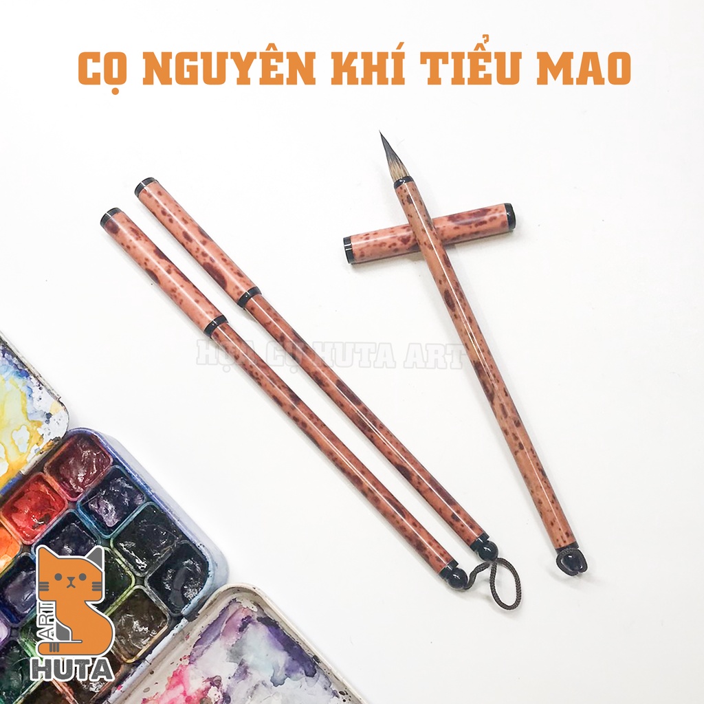 Cọ Nguyên Khí Tiểu Mao vẽ màu nước, thư pháp cao cấp