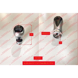 Tay nắm cần số a7-12 số f12 3 lỗ hơi