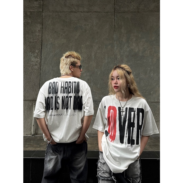 Áo Thun Unisex BAD HABITS LOVER - Local Brand Chính Hãng