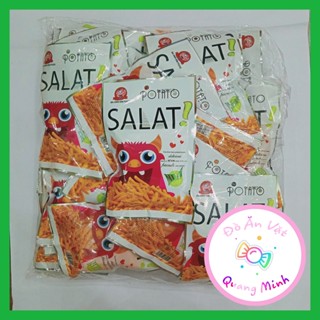  Bán sỉ Snack Salat khoai tây chiên Ba Anh Em foods bịch 30 gói giòn sụn thơm ngon đồ ăn vặt cổng trường hot nhất 