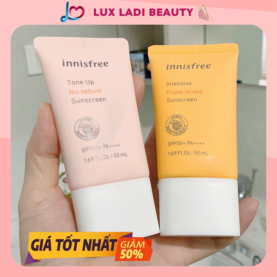 Kem chống nắng innisfree cho da dầu và da nhạy cảm 50ml (march)