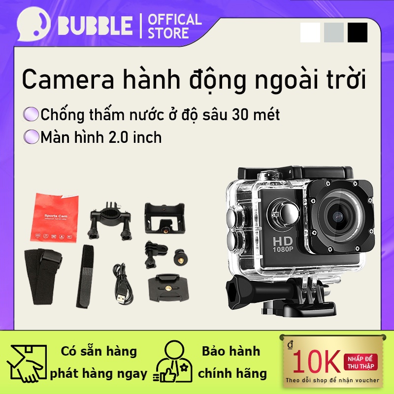 Camera thể thao chống thấm nước camera lặn thể thao ngoài trời DV camera đa chức năng video camera thể thao