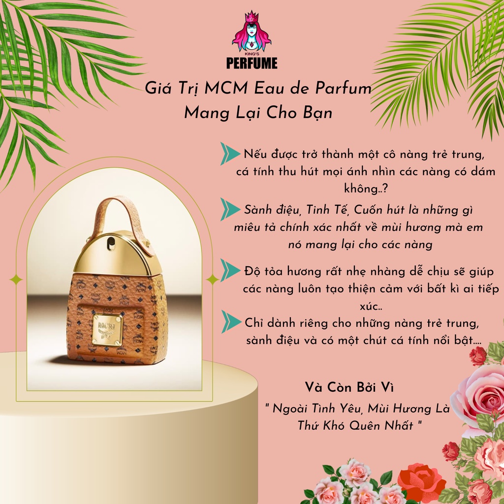 Nước Hoa Nữ MCM Eau de Parfum_Mẫu Dùng Thử 5ml