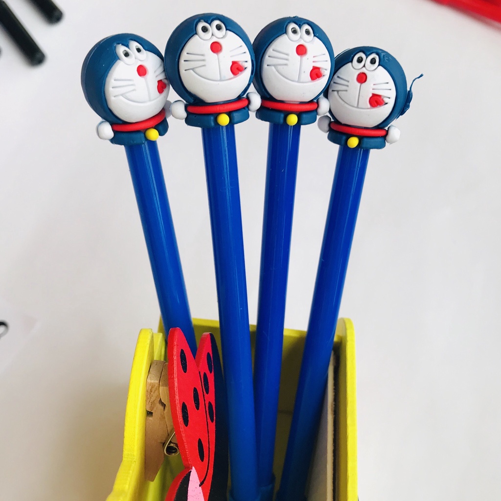 Bút Gel Nước Mực Đen DOREMON Ngộ Nghĩnh,Đáng Yêu-Đồ Dùng Học Sinh Giá Rẻ-Sỉ Lẻ Toàn Quốc