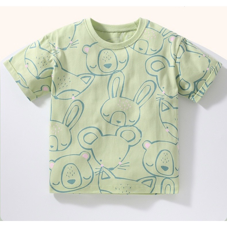 Bộ sưu tập áo phông mùa hè cho bé gái ⚡ SIÊU RẺ ⚡ Áo phông bé gái Little Maven chất cotton mềm mịn, họa tiết siêu xinh