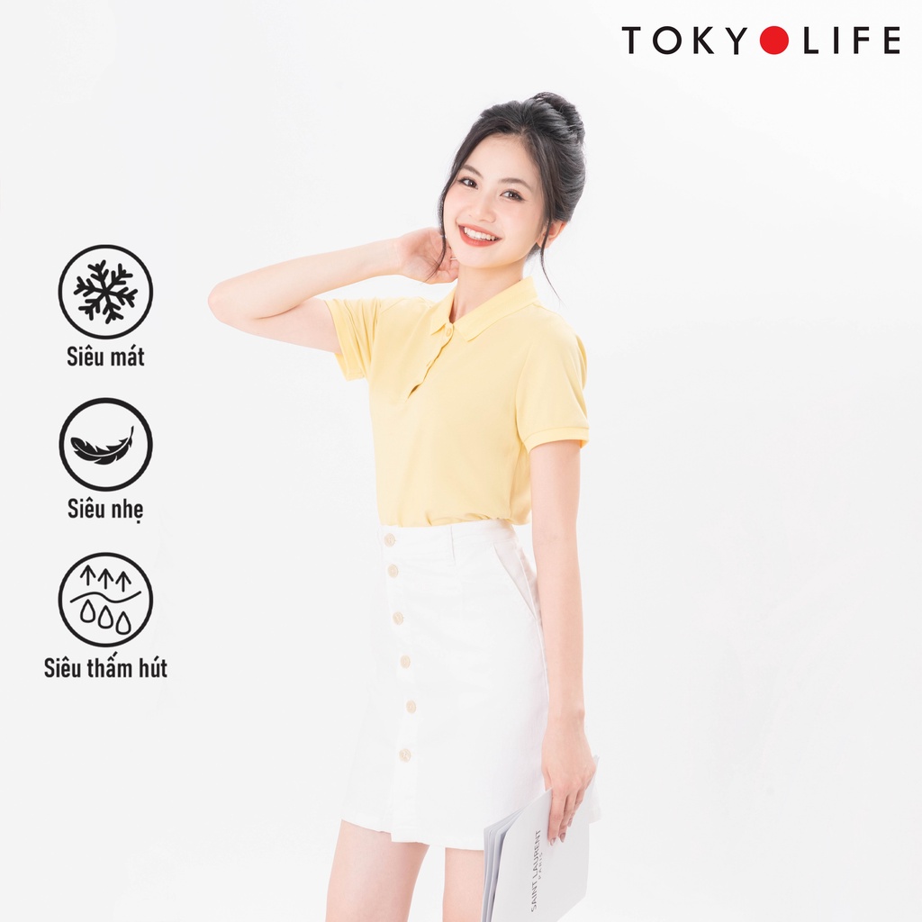 Áo Polo Nữ DURA cổ bo dệt tổ ong TOKYOLIFE I9POL010K