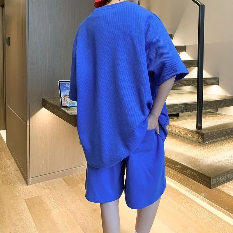 BỘ XỐP TỔ ONG HOẠT HÌNH ANIME PHONG CÁCH THỂ THAO HÀN QUỐC CHẤT VẢI THOÁNG MÁT ,