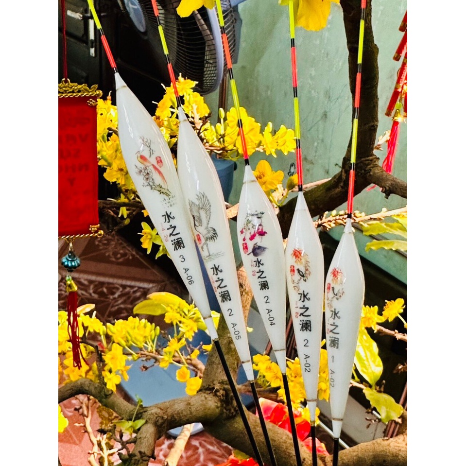 Phao câu đài nano đầu tăm to cực đẹp, phao câu đơn câu đài