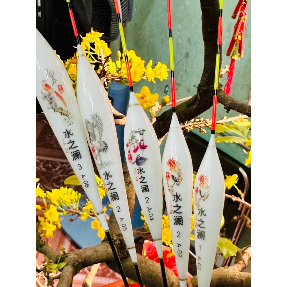 Phao câu đài nano đầu tăm to cực đẹp, phao câu đơn câu đài