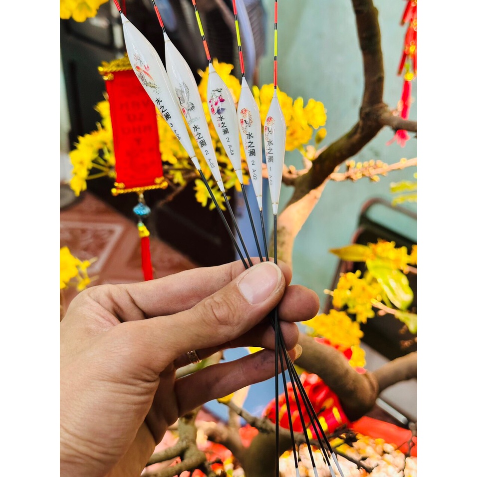 Phao câu đài nano đầu tăm to cực đẹp, phao câu đơn câu đài