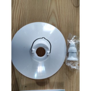 Bộ chao đèn ngoài trời, kèm đui sopoka b250 đường kính 25cm chóa đèn nhựa | sopoka