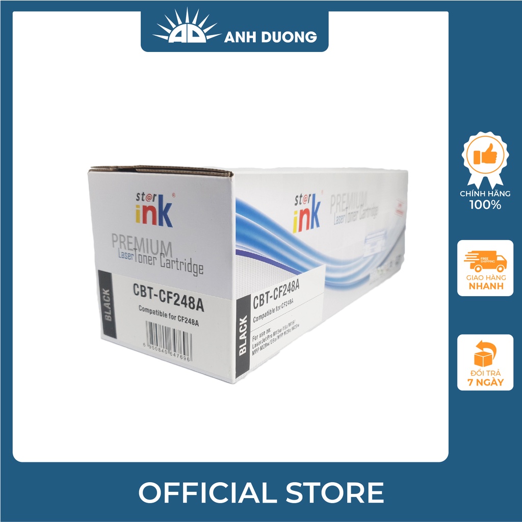 Hộp mực 48A cho máy in HP LaserJet Pro M15a, M15w, M28a, M28w