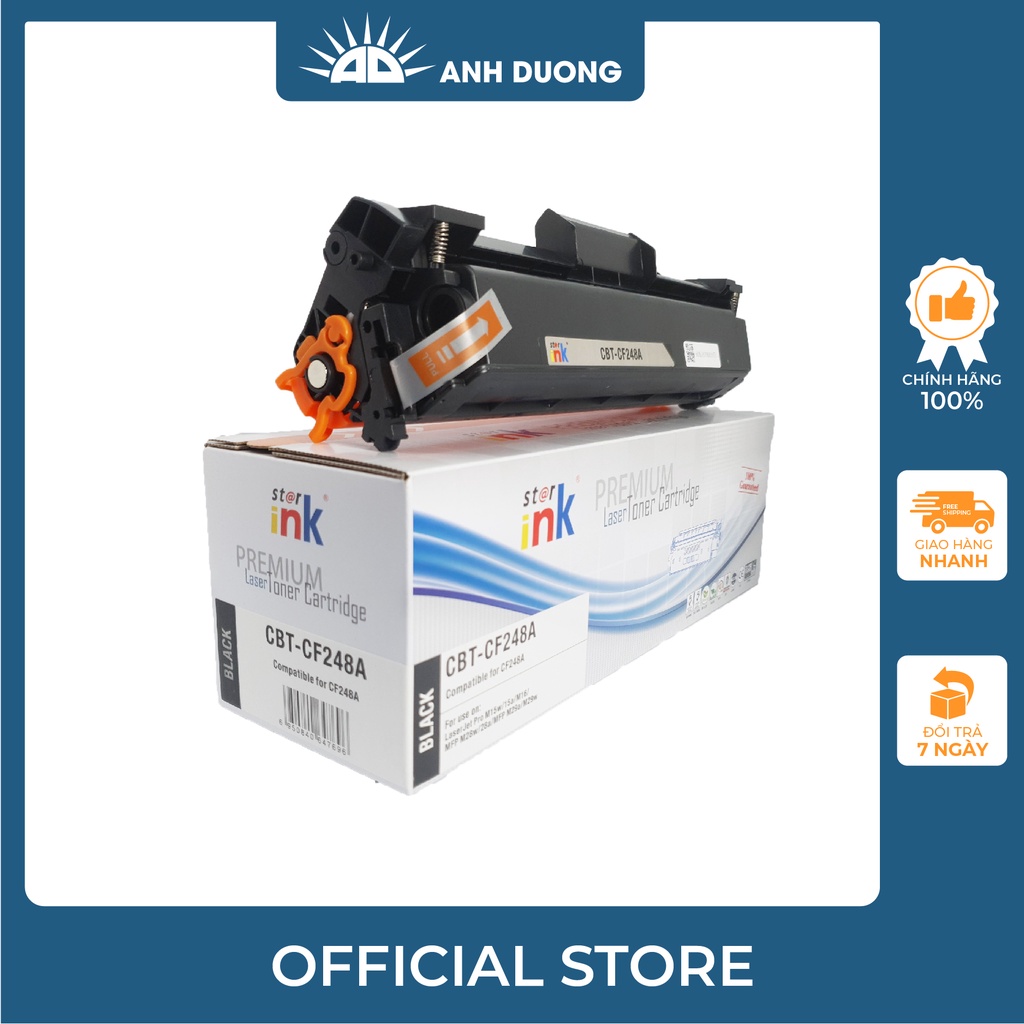 Hộp mực 48A cho máy in HP LaserJet Pro M15a, M15w, M28a, M28w