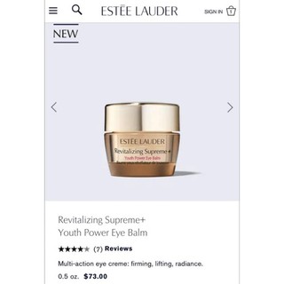 Kem mắt Estee Lauder Revitalizing Supreme+ 5ml