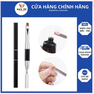 Cọ Đắp Gel Móng Cán Đá Chính Hãng