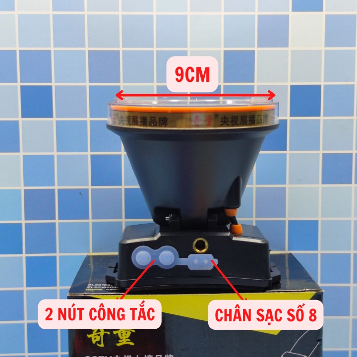 Đèn Đội Đầu Chống Nước Siêu Sáng X5 / X6, 500W - 600W