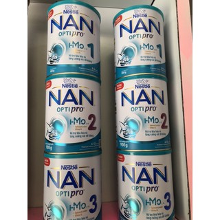 Sữa bột nestle nan optipro 1 2 3 hm-o lon 900g