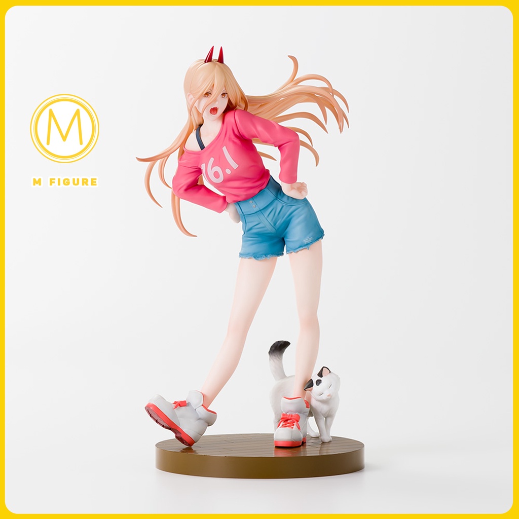 MÔ HÌNH CHÍNH HÃNG POWER and Nyako - Chainsaw Man - Luminasta