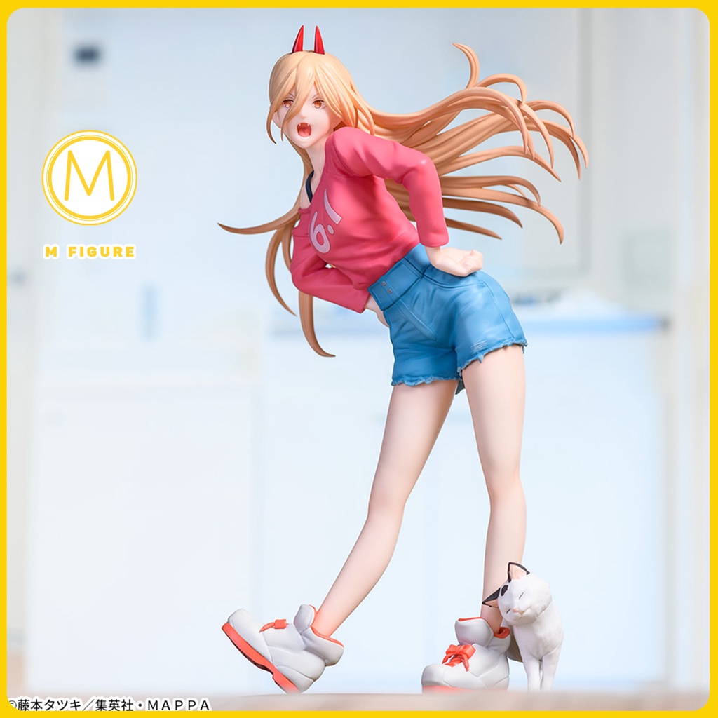 MÔ HÌNH CHÍNH HÃNG POWER and Nyako - Chainsaw Man - Luminasta