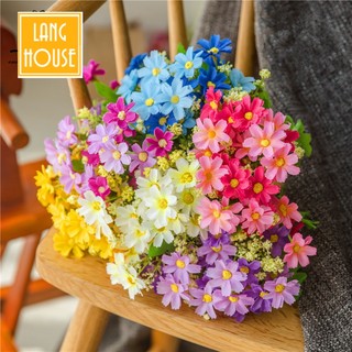 Hoa Giả Hoa Lụa - BÓ HOA CÚC DAISY
