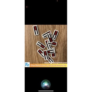 Patch vải ủi nhiệt sticker thêu logo tomy