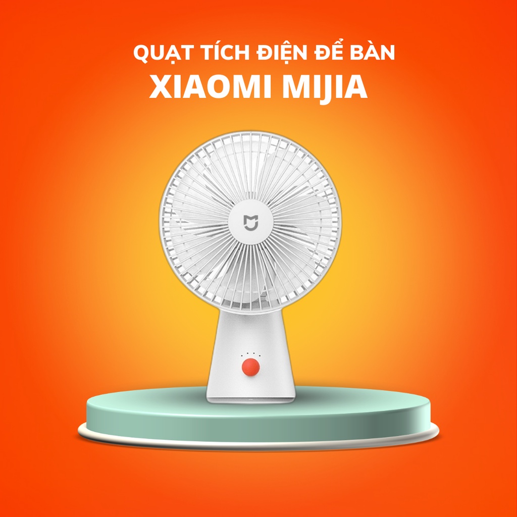Quạt tích điện để bàn Xiaomi Mijia