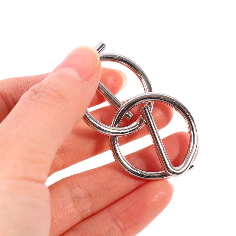 Đồ chơi trí tuệ Nhật Bản tháo lắp vòng sắt thông minh, trò chơi trí tuệ cho người lớn và trẻ em