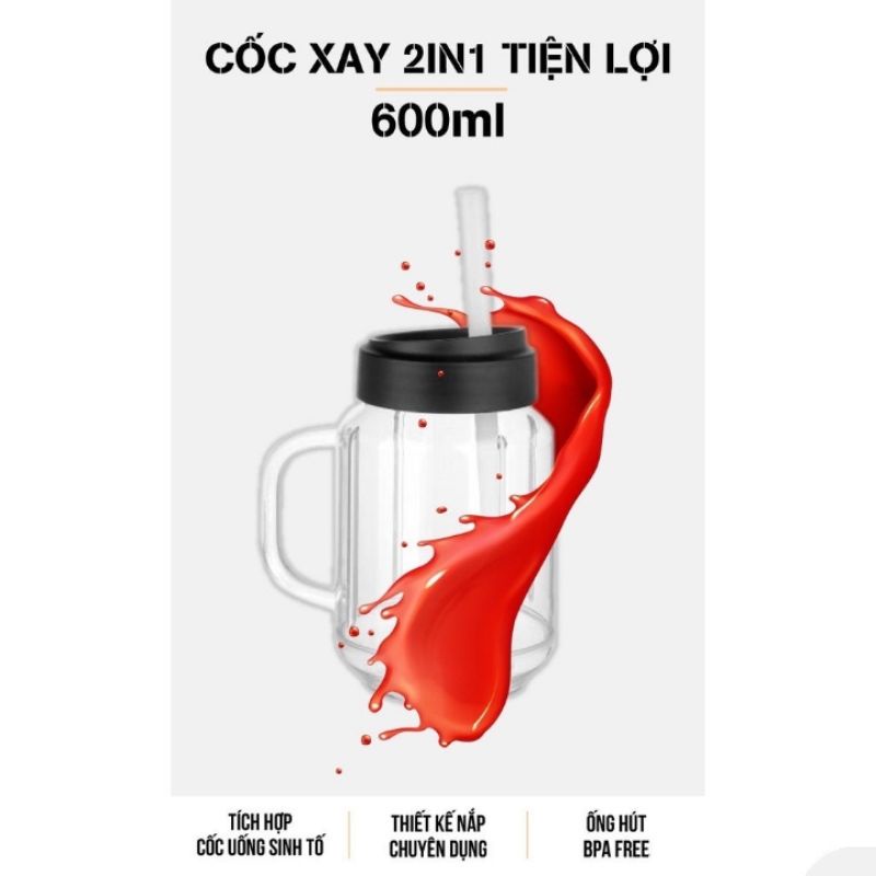 Máy xay sinh tố MasutoBlender công nghệ Nhật Bản