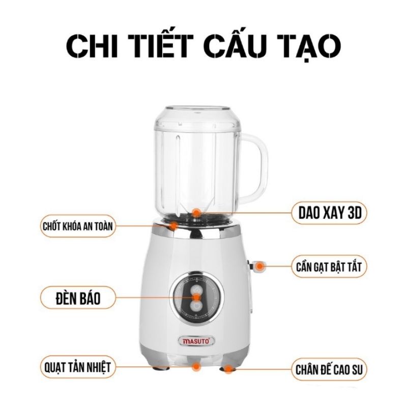 Máy xay sinh tố MasutoBlender công nghệ Nhật Bản