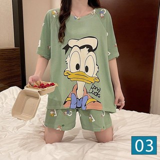 💖 𝑭𝑹𝑬𝑬𝑺𝑯𝑰𝑷 💖Đồ bộ nữ cộc tay bộ mặc nhà dễ thương thun cotton mềm mại