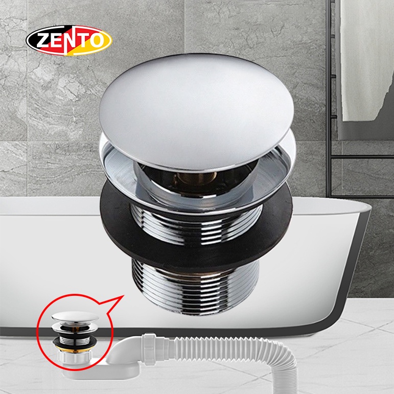 Đầu xả nhấn bồn tắm nằm BXP102 (Bathtub Pop-up Waste)