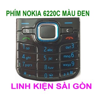 Phím nokia 6220c màu đen