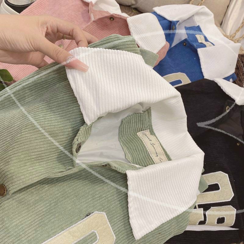 Áo khoát nhung qc 2 lớp số 09 phong cách hàng chuẩn shop-A908