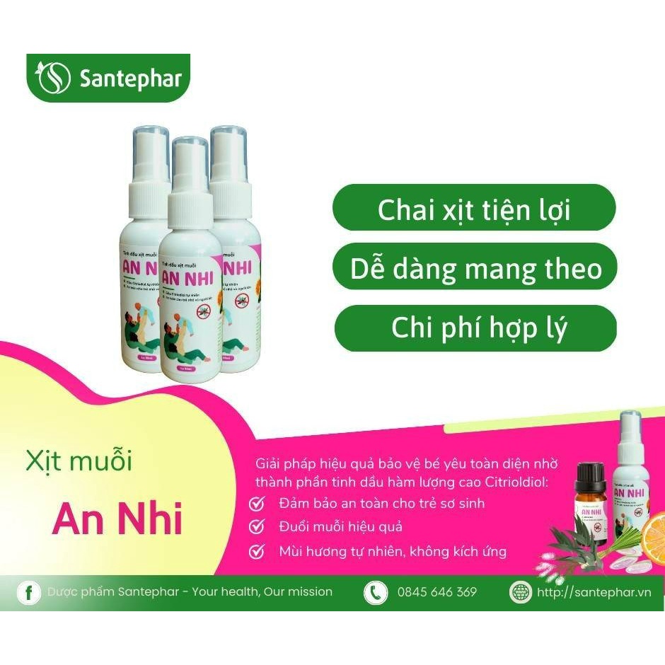 Xịt muỗi Thảo mộc An Nhi 50ml