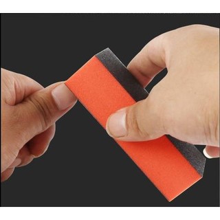 Phào đỏ đen chà làm mịn móng