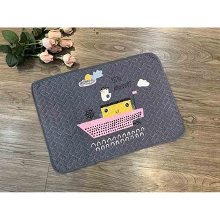 Thảm chùi chân - tàu thủy hồng - tcc182