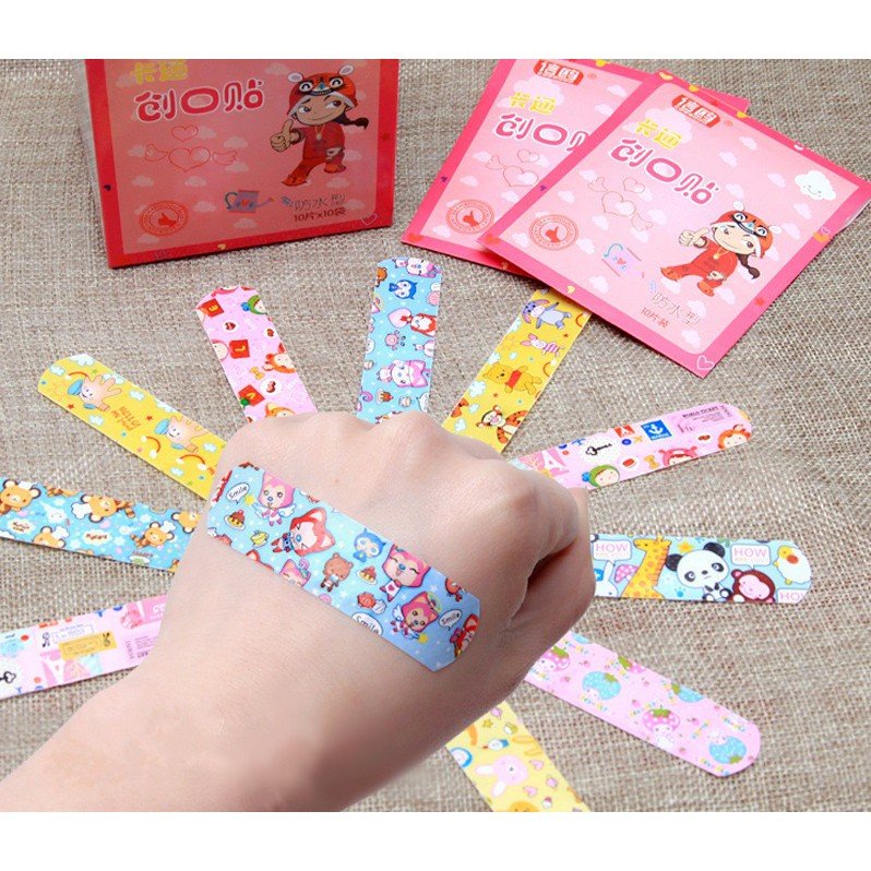 Băng keo cá nhân urgo in họa tiết cute đáng yêu