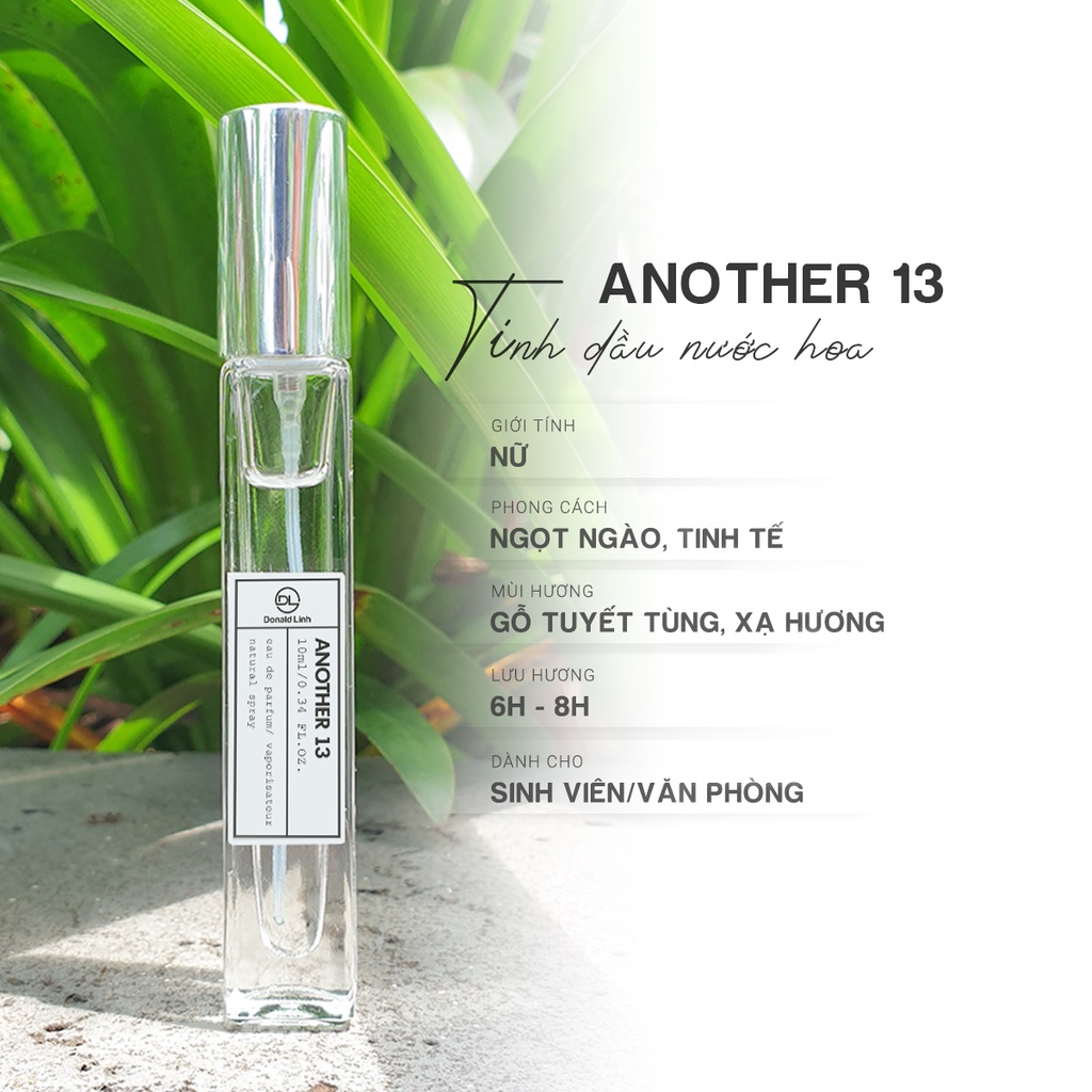 Tinh Dầu Nước Hoa Donald Linh Unisex Another 13 Thoát ẩn Thoát Hiện 10ml