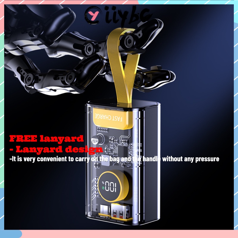 Pin Sạc Dự Phòng PD22.5W-20000mAh Có Màn Hình Hiển Thị Kỹ Thuật Số