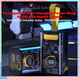 Pin sạc dự phòng pd22.5w-20000mah có màn hình hiển thị kỹ thuật số