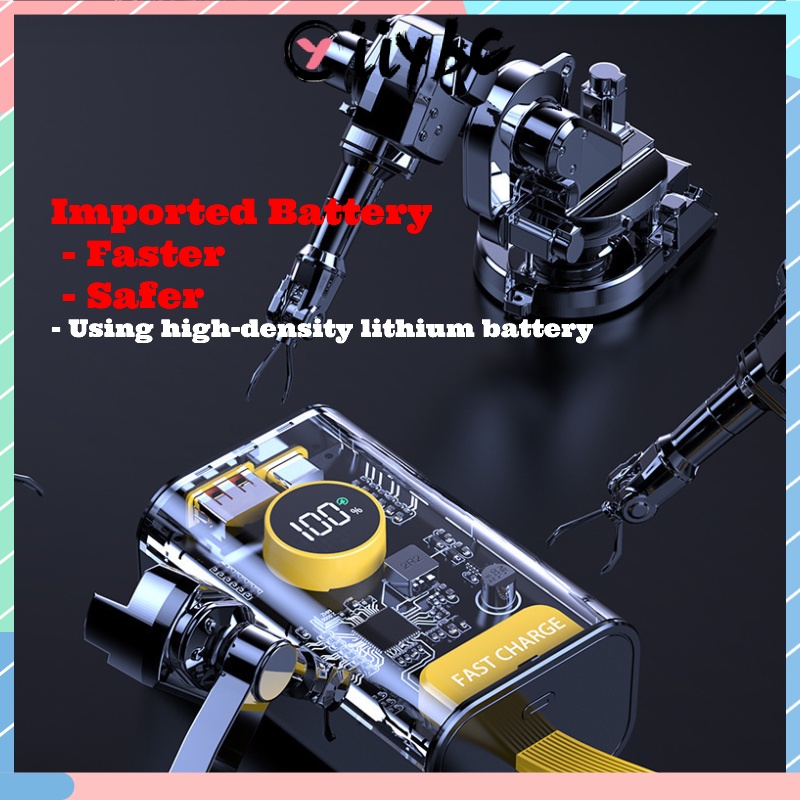 Pin Sạc Dự Phòng PD22.5W-20000mAh Có Màn Hình Hiển Thị Kỹ Thuật Số