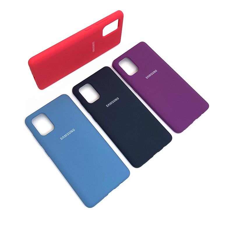 Ốp lưng chống bẩn Samsung A21S-Viền nhựa dẻo- Có lớp nhung bảo vệ mặt trong- Kính cường lực OG tím cao cấp