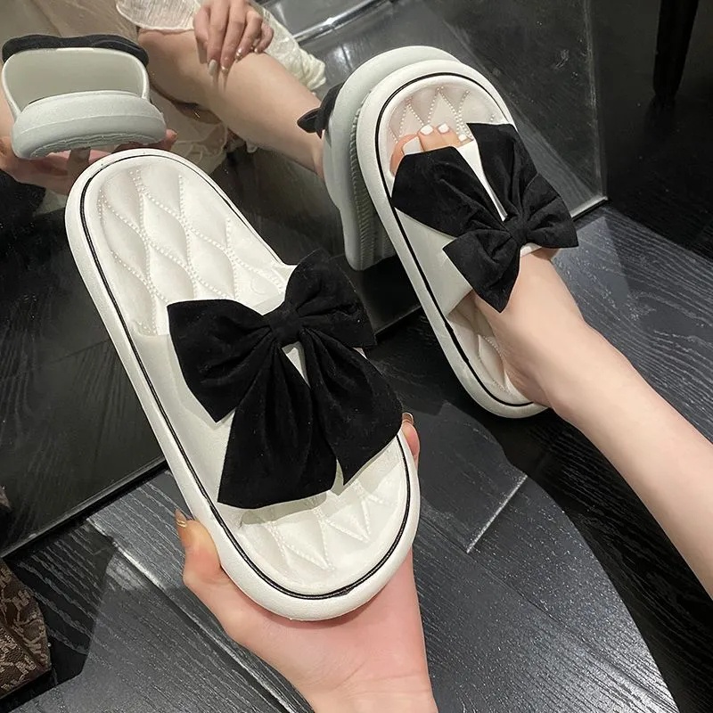 ISAHINI dép nữ dép bánh mì Xăng đan Thoải Mái Và Sành Điệu Cho Nữ 10Z23030206